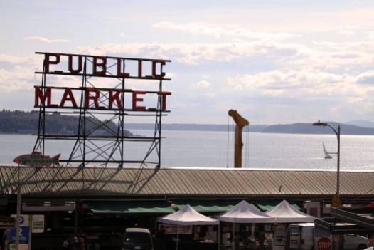 The first view of Pike Place